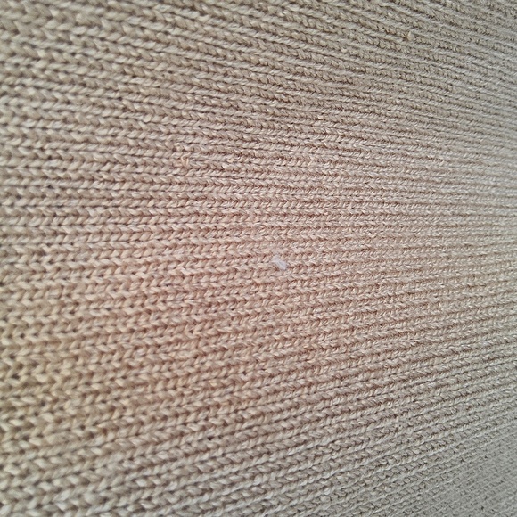 Talbots Beige Knit Sweater Size XL - Picture 8 of 8